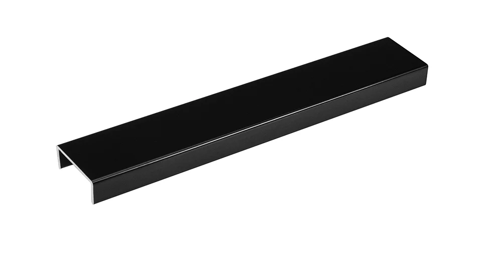 Doprava Zdarma SEVROLL 05292 profil "U" pro lamino 18mm 3m černá lesk