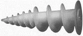 Levný Hmoždinka Turbo 10x35mm plast