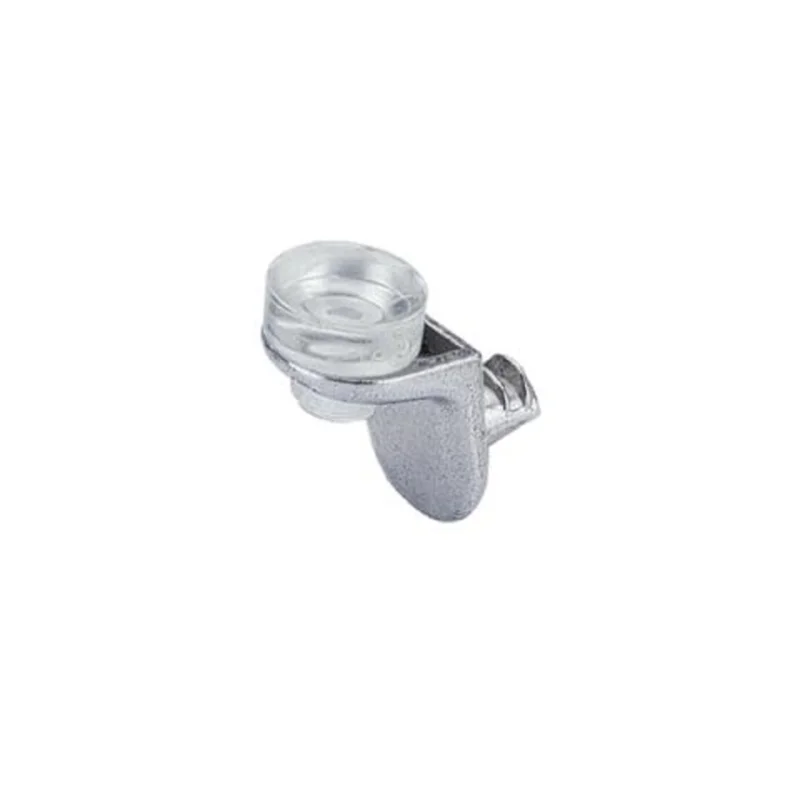 HETTICH 47609 podpěra police Sekura 8, 5 mm, niklováno, transparentní Výprodej