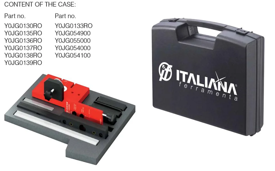 Horká Nabídka IF-Triade Mini, Triade a Triade Maxi kompletní sada vrtácích přípravků