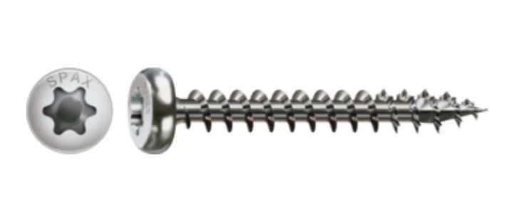 SPAX vrut 5x50 půlkulatá hlava TXS,A2,4C,nerez Kup Teď