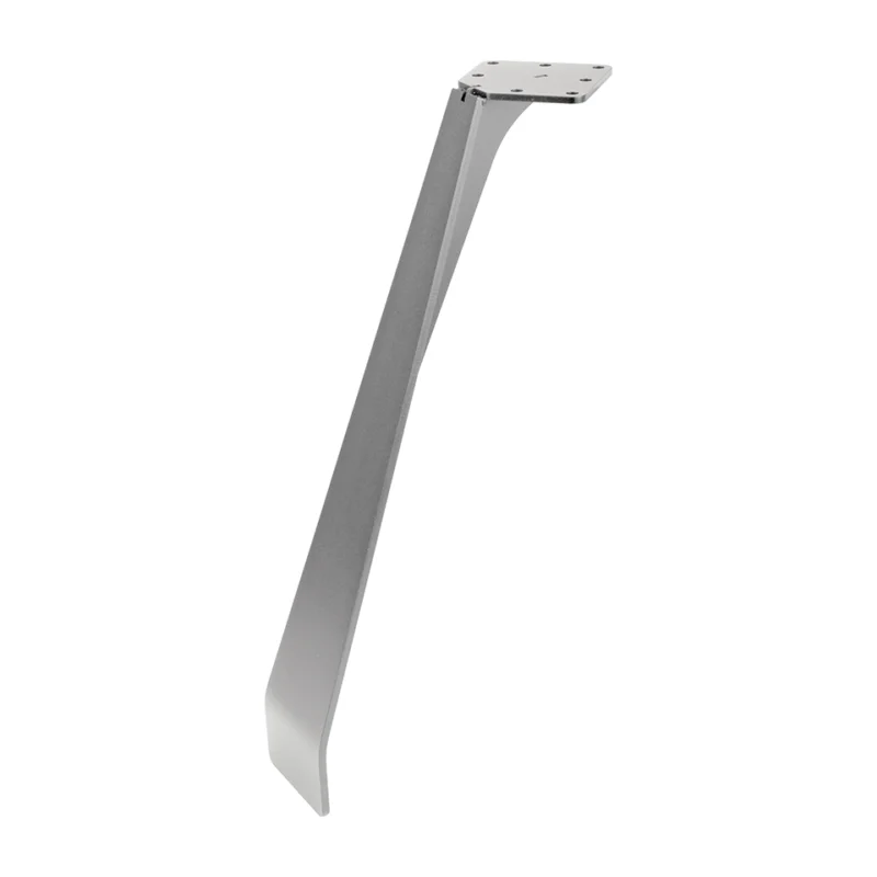 Objednat Nyní MILADESIGN ET N42080 zkosená stolová noha stříbrná 420mm