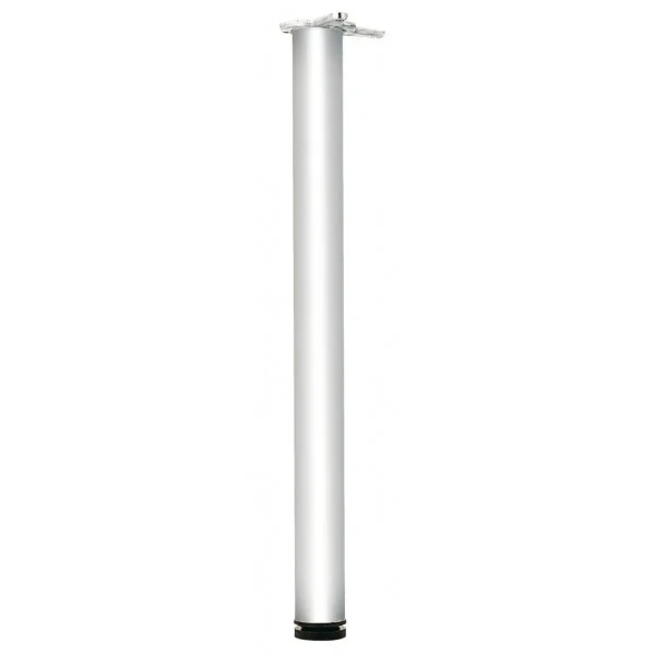 Stolová noha 710/60 mm eloxovaný hliník Časově Omezené