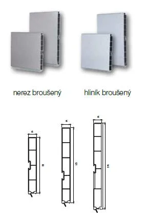 Koupit Online SOKL REHAU 150mm HLINÍK BROUŠENÝ 4m