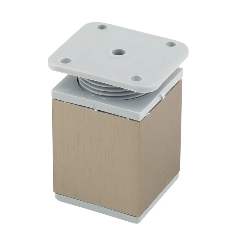 Jen Po Omezenou Doba StrongLegs nábytková noha FA009 60Rmm imitace nerezi/šedý plast