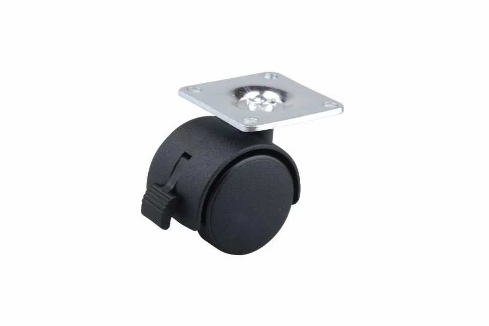 Ověřený StrongCastors kolečko 40mm plotnička brzda černá