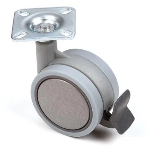 Akce StrongCastors kolečko 60mm s měkčeným běhounem a brzdou