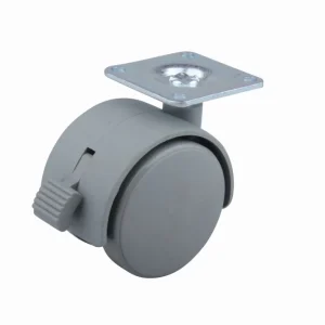Akční Cena StrongCastors kolečko 50mm plotnička brzda šedá