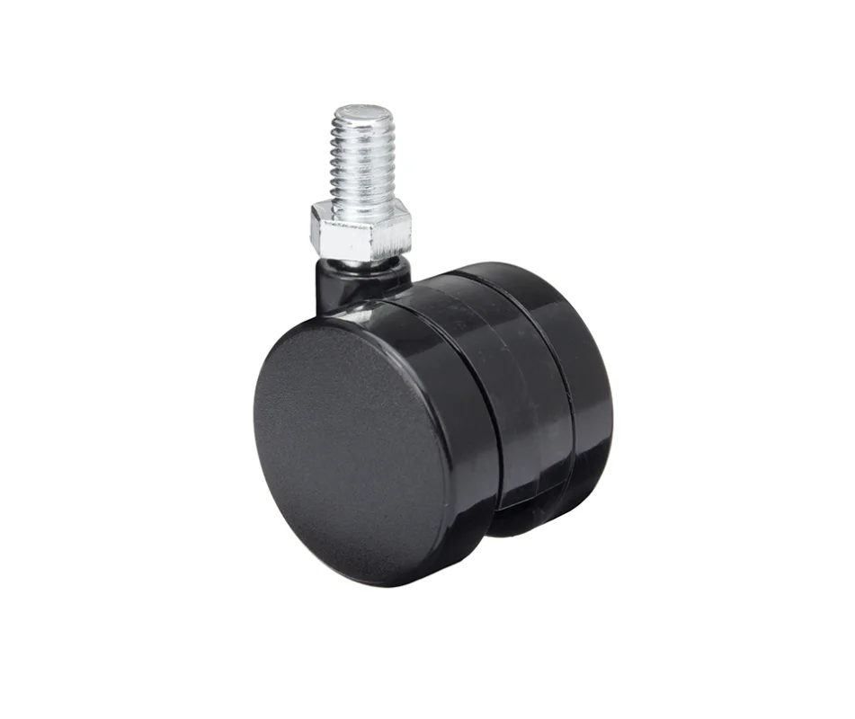 StrongCastors kolečko 40mm s čepem M10 černá Nová Kolekce
