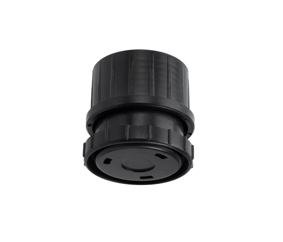 StrongLegs TS 001 Rektif. šroub s vložkou pro stolové nohy průměr 60 mm černý Časově Omezené