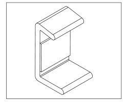 Nová Kolekce KONCOVKA HLINÍK L/P SOKL REHAU 150mm