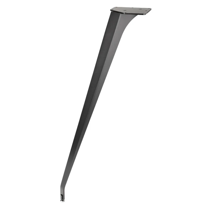 Poslední Šance MILADESIGN ET N72026 zkosená stolová noha antracit 720mm