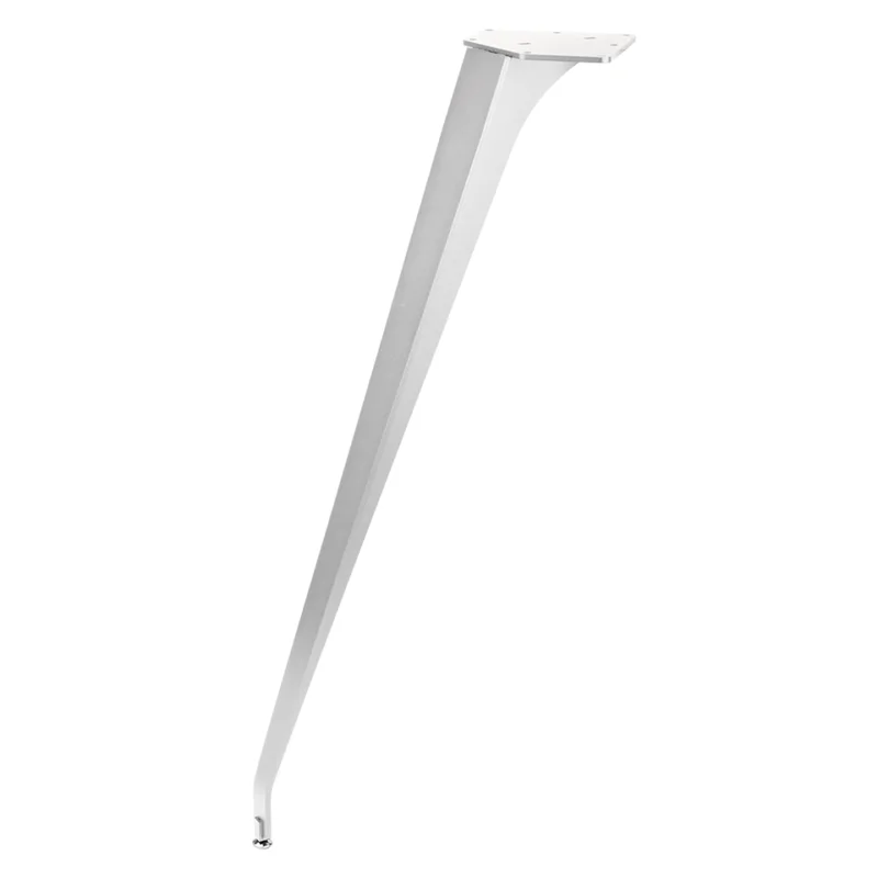 MILADESIGN ET N72026zkosená stolová noha bílá 720mm Akční Nabídka