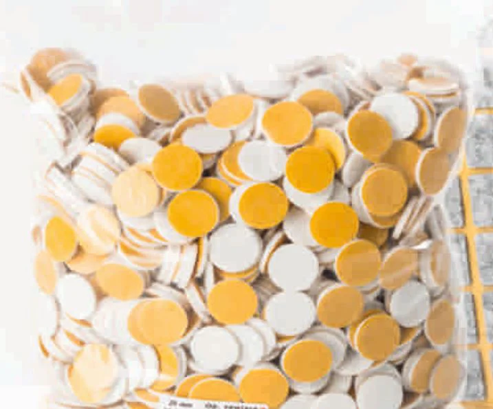 Filcová podložka 25/3mm bílá - 1000 ks. Nejlepší Cena
