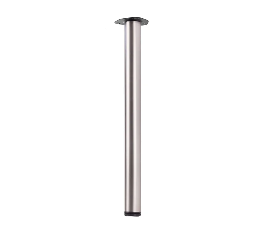 StrongLegs stolová noha S1 820/60 mm matný nikl Cenově Výhodný