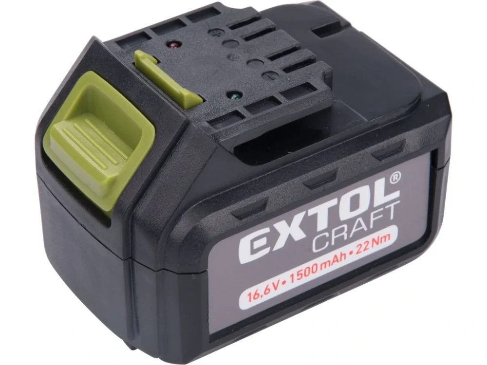 Baterie akumulátorová, 16V Li-ion, 1500mAh Extol Craft Ověřený