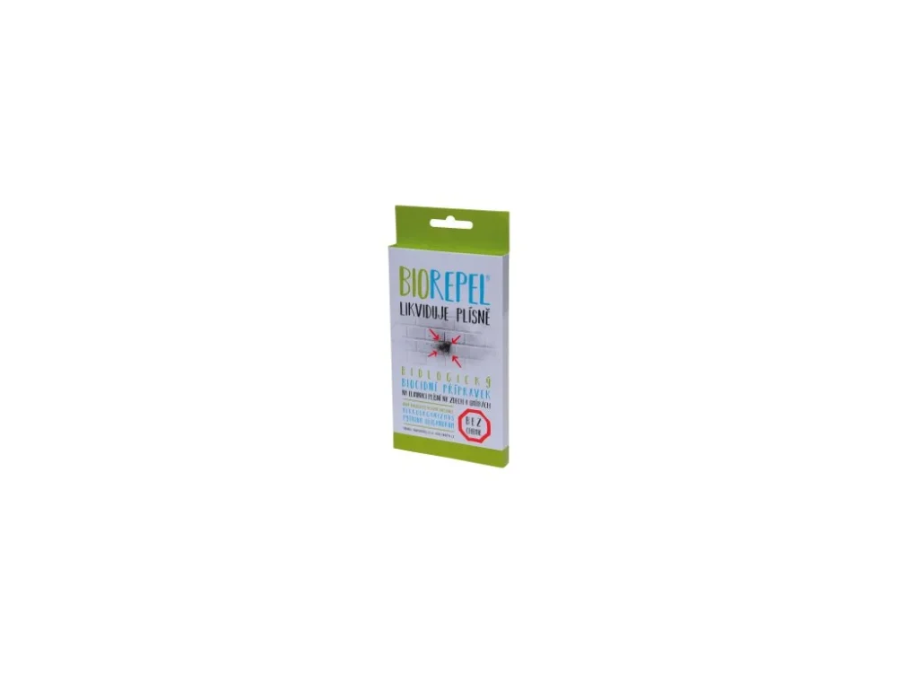 Časově Omezené Bio Repel chytrá houba proti plísním na zdivo a omítky, 1g + 2g