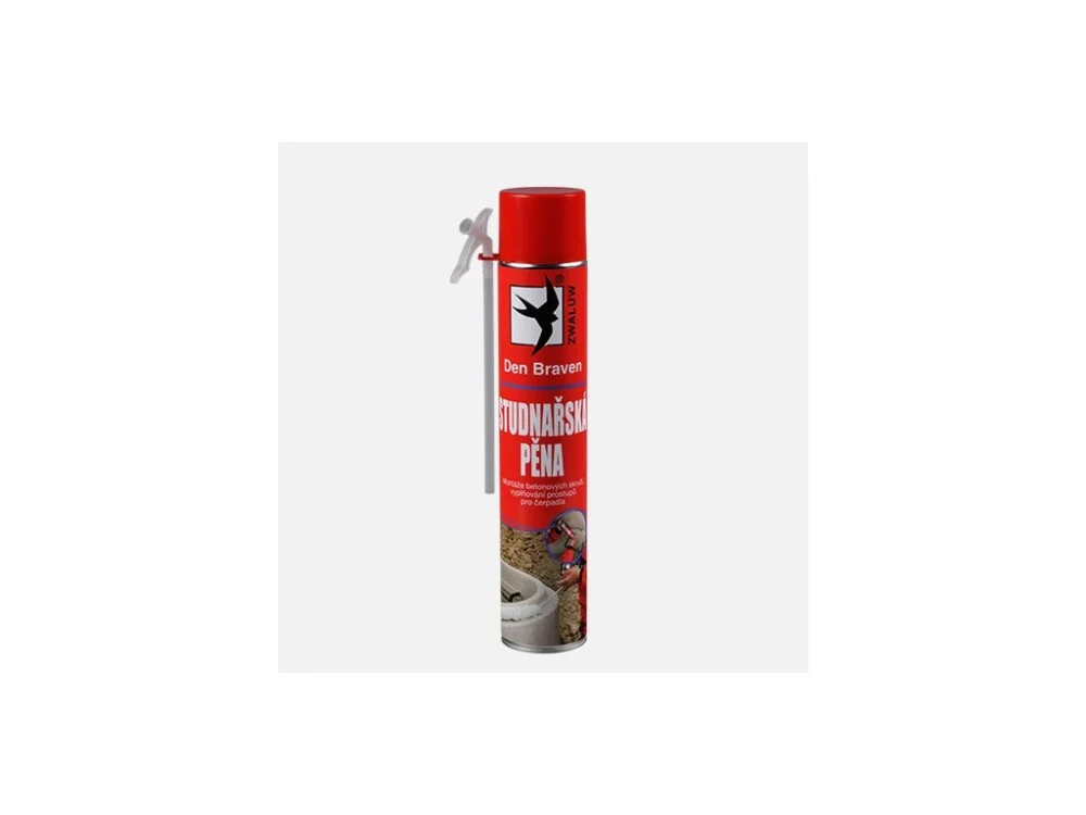 Den Braven trubičková studnařská montážní pěna, 750 ml Sleva