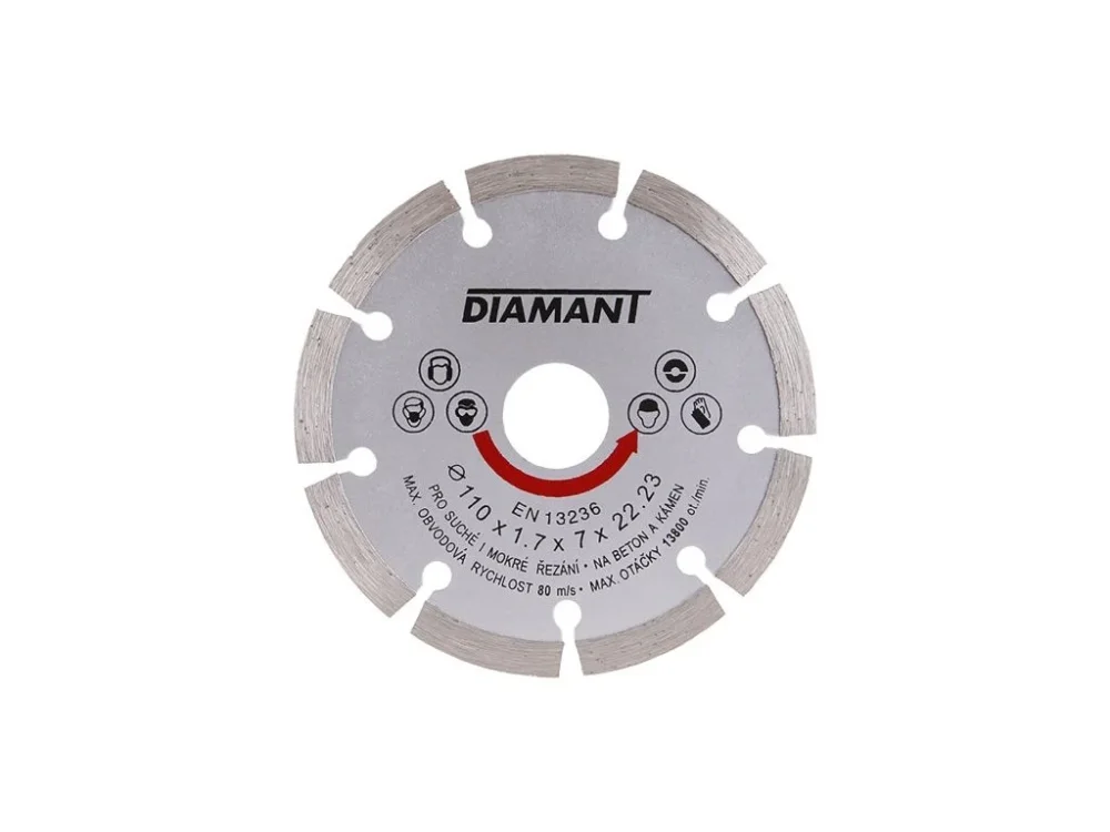 Diamantový kotouč DIAMANT 110x22,2x2mm segment Originální