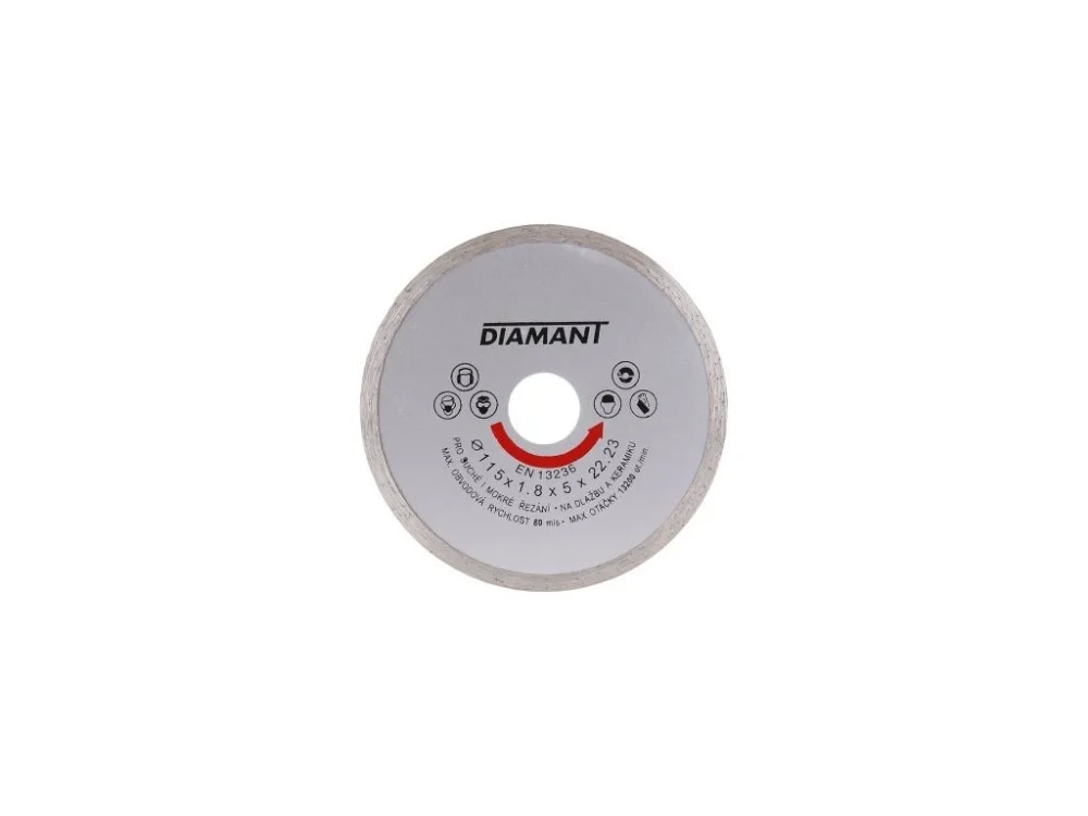 Koupit Online Diamantový kotouč DIAMANT 115x22.2x2mm plný