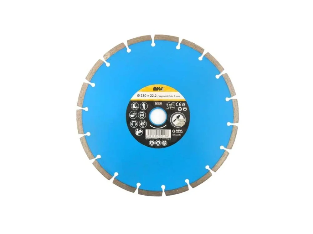Diamantový kotouč segmentový 230x22,2mm Ihned K Objednání