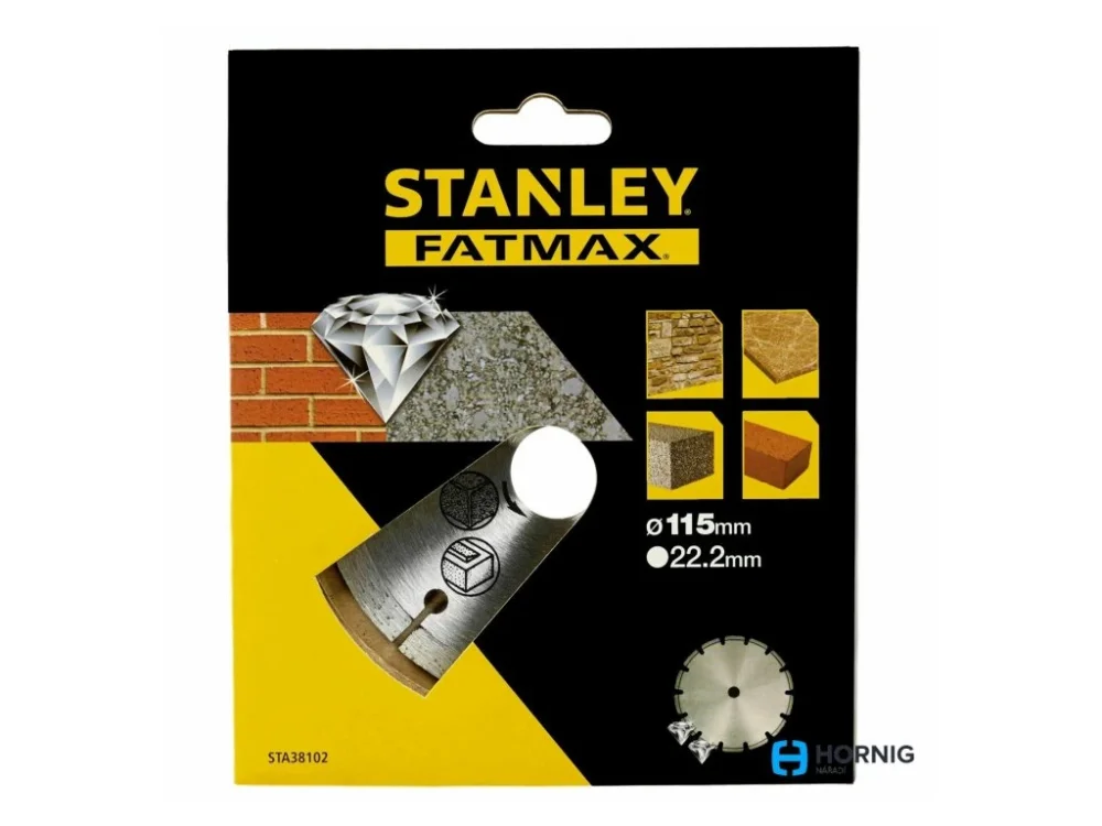 Diamantový segmentový kotouč na beton 115 x 22,23 mm Doprava Zdarma