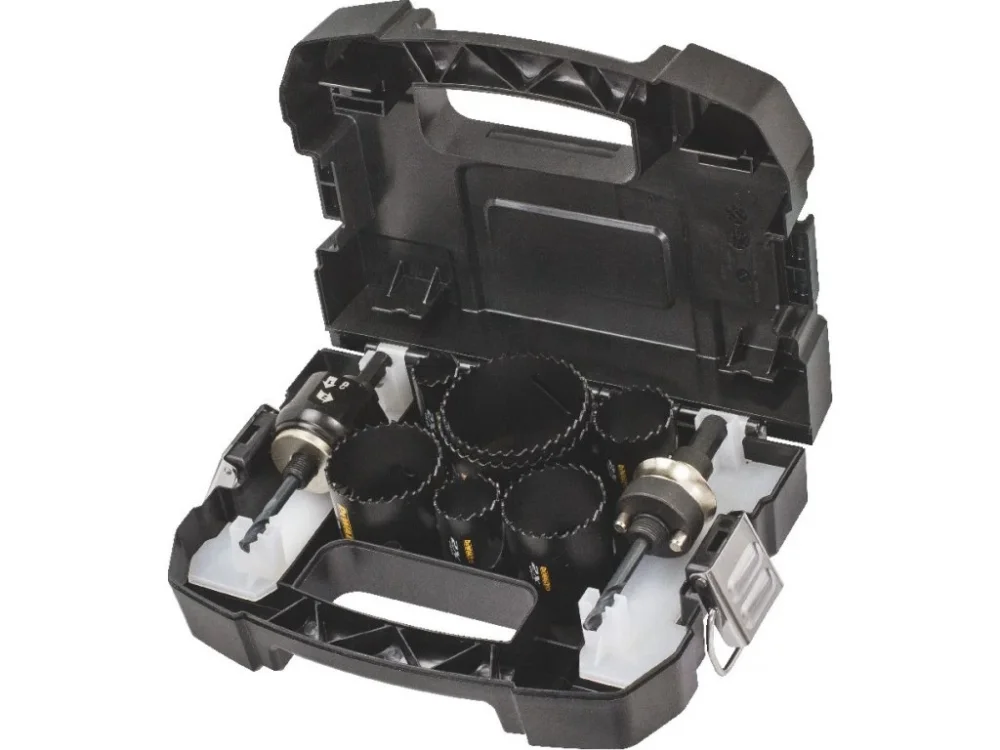 DT8270L Sada vrtacích korunek DeWALT BIM Universal EXTREME, 11ks Vysoce Kvalitní