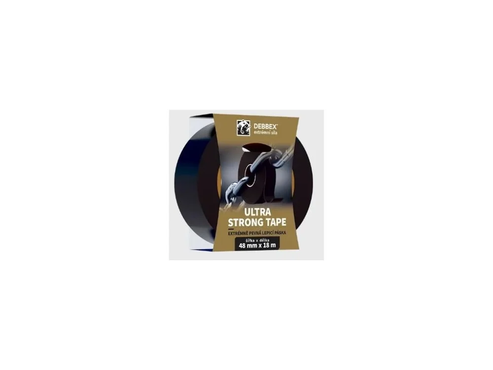 Extrémně pevná lepicí páska ULTRA STRONG TAPE - 18m Autentický