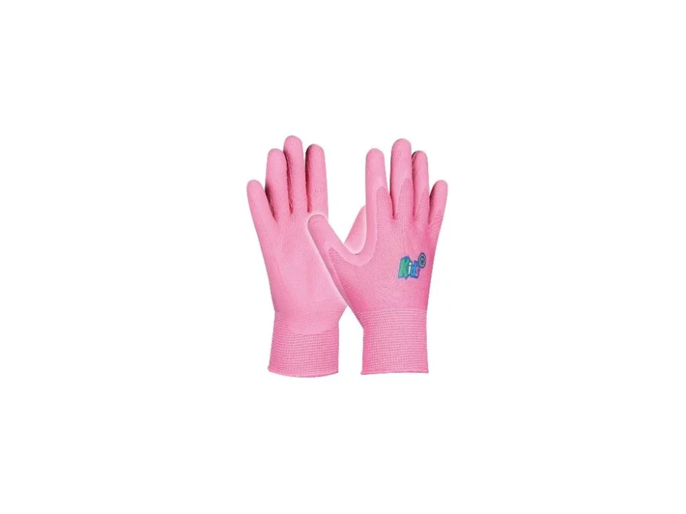 Finální Výprodej GEBOL KIDS PINK dětské pracovní rukavice, velikost 5