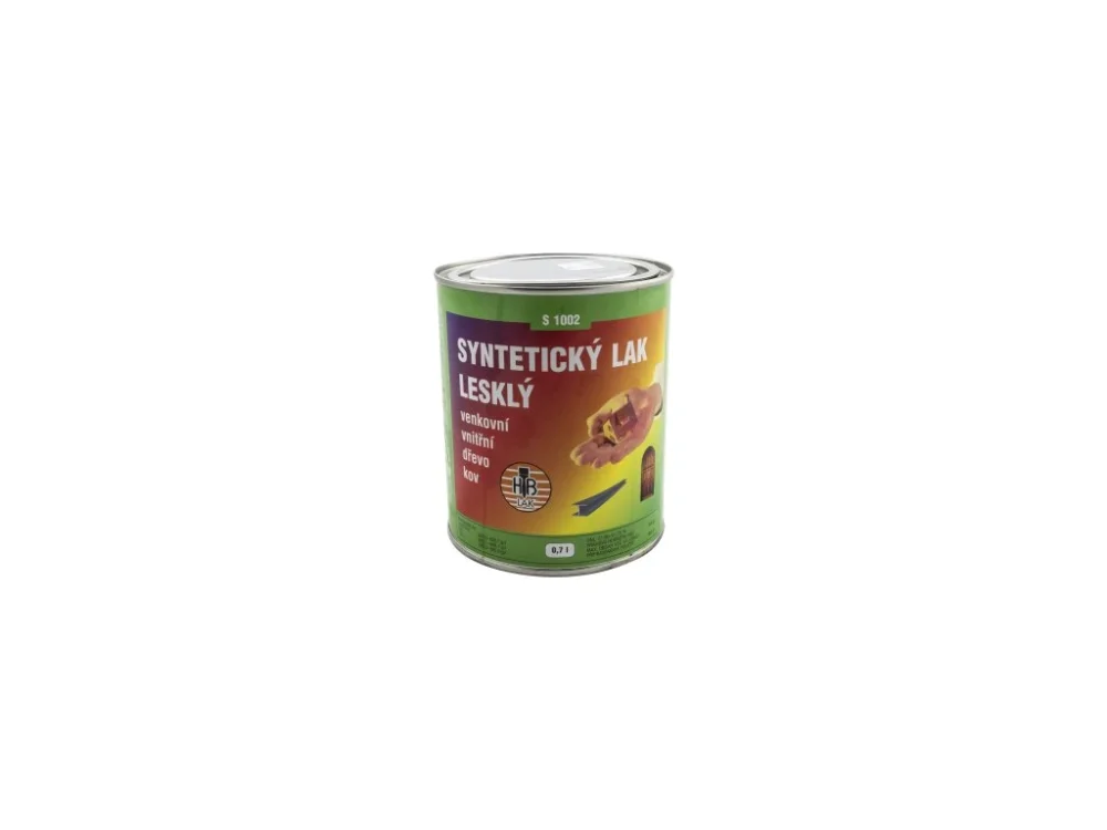 HB-Lak S1002 Lesk, transparentní univerzální syntetický lak, lesklý, 700 ml Cenová Bomba