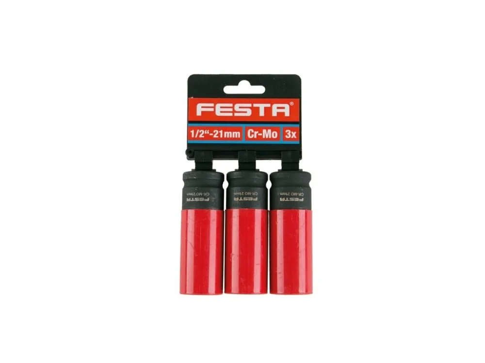 Hlavice na kola 1/2" 3ks, 21mm,Cr-Mo Nejlepší Volba