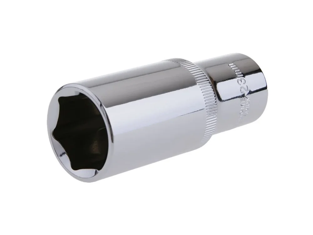 Hlavice prodloužená 1/2" CrVa 23mm Akční Nabídka