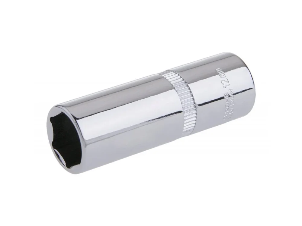 Hlavice prodloužená 1/4" CrVa 12mm Dokud Zásoby Vydrží