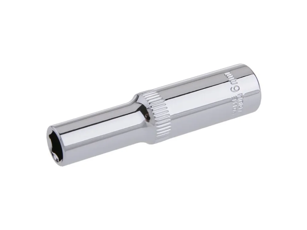 Značkový Hlavice prodloužená nástrčná 1/4" CrVa 6mm