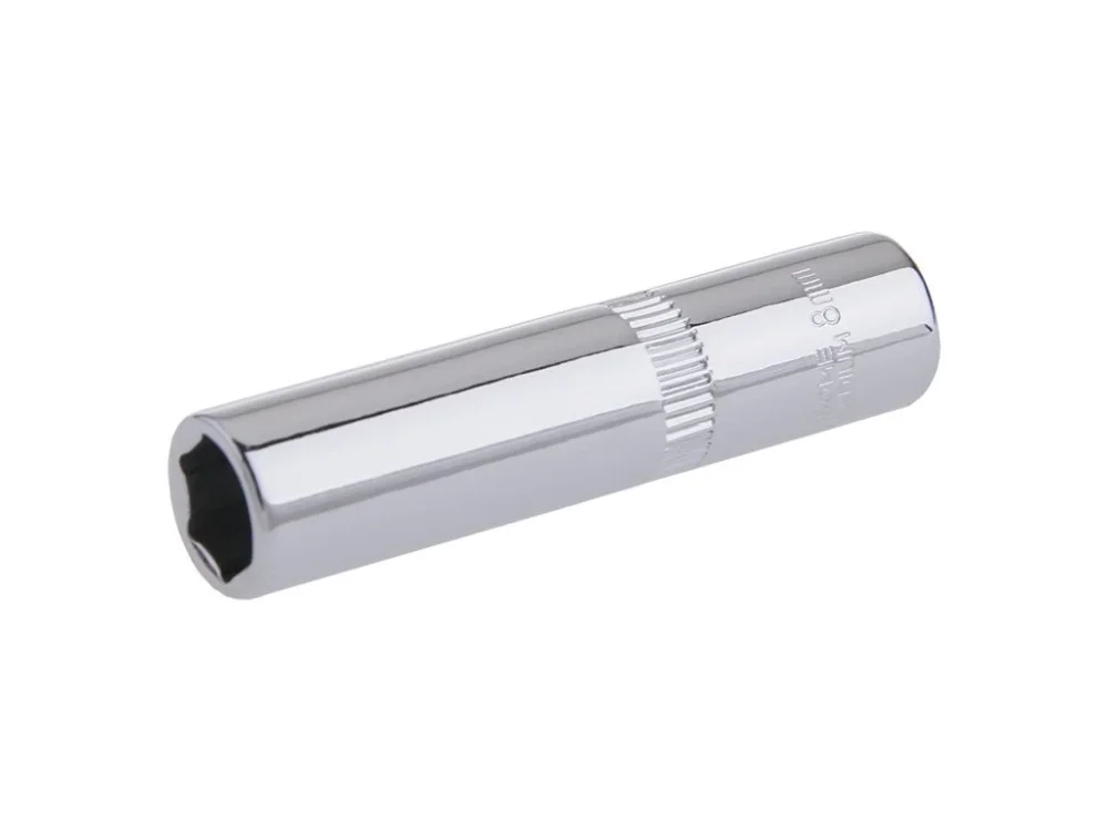 Hlavice prodloužená nástrčná 1/4" CrVa 8mm Akční Cena