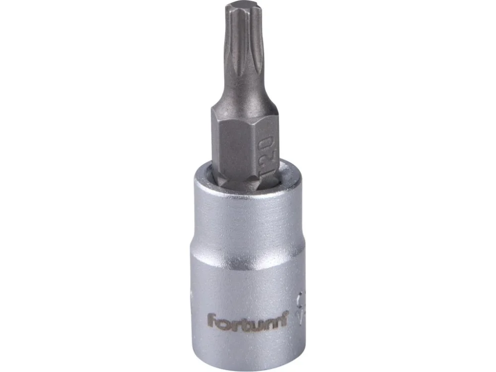 Bezpečná Platba Hlavice zástrčná 1/4" hrot TORX, T 20, L 37mm FORTUM
