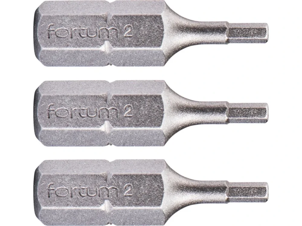 Hrot imbus sada 3ks, H 2x25mm, S2 Fortum Nová Kolekce