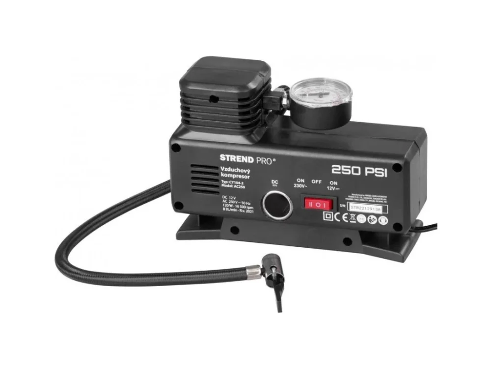 Kompresor Airco AC250, 250 psi, 230V/12V Bezpečná Platba