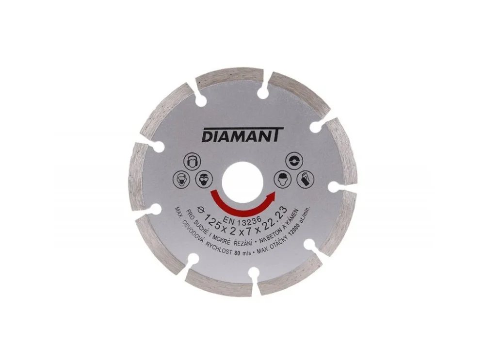 Novinka Kotouč diamantový DIAMANT 125x2x22. 2mm segment