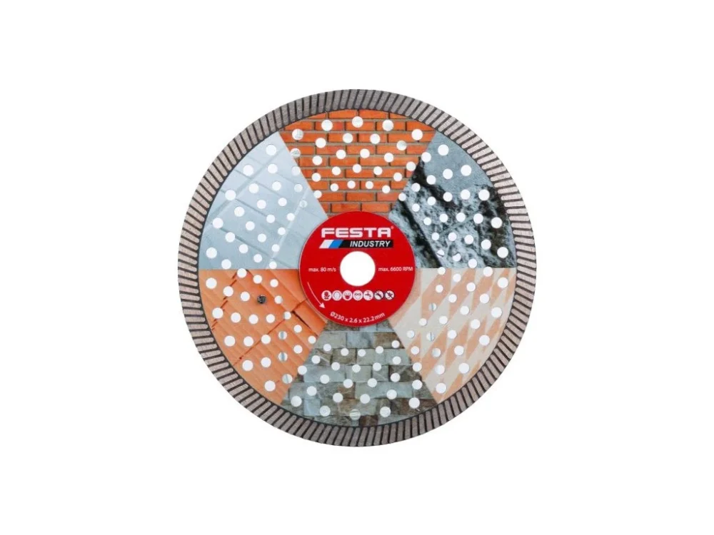 Expresní Doručení Kotouč diamantový FESTA INDUSTRY Turbo Extreme 230x2.6x22.2mm