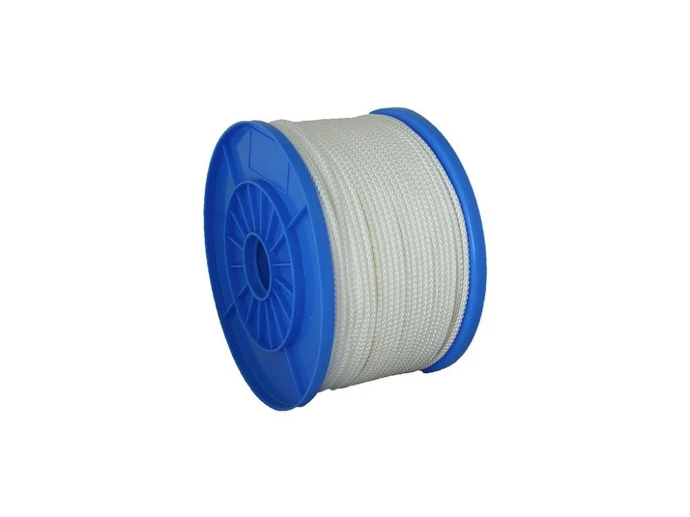 Sezónní Sleva Lano Strend Pro NDB200, 8 mm, Nylon nosnost 103 kg - bílé / CENA ZA METR