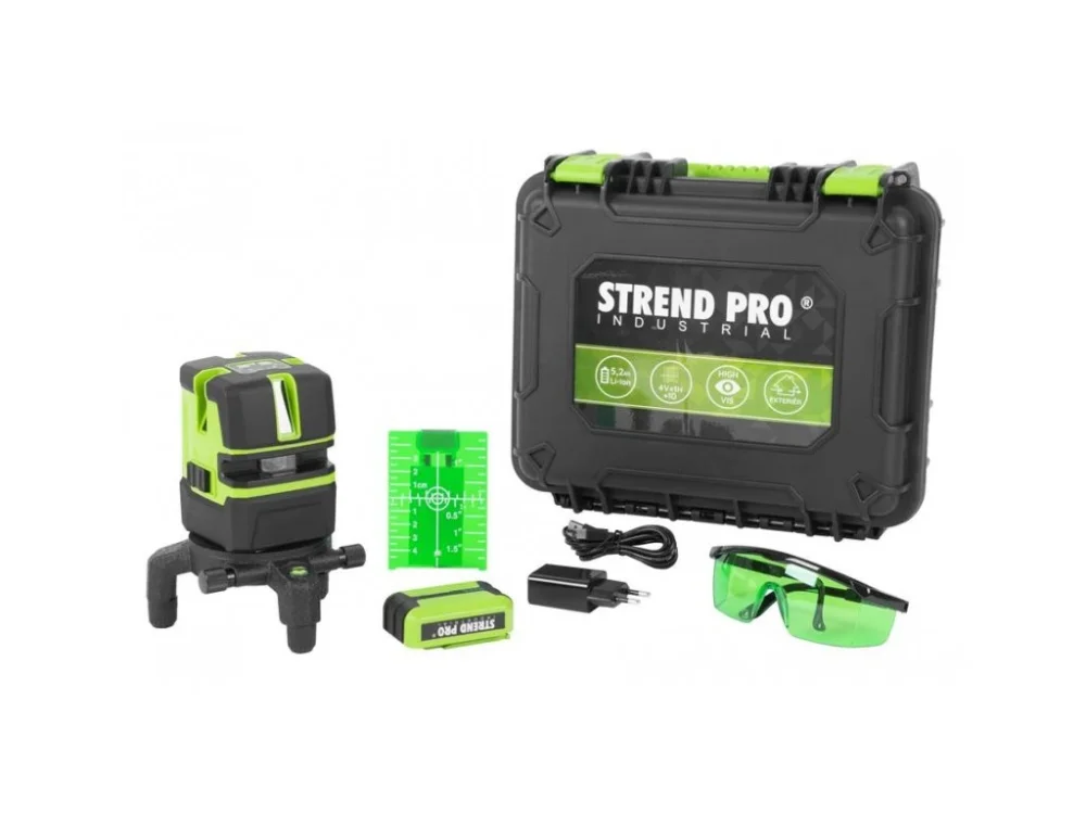 Cenově Výhodný Laser Strend Pro Industrial HP-NT411G, 4V+1H, zelený
