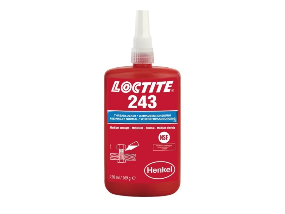 Lepidlo LOCTITE 29687 zajišťovač šroubů 243 SP/250 ml Oblíbený