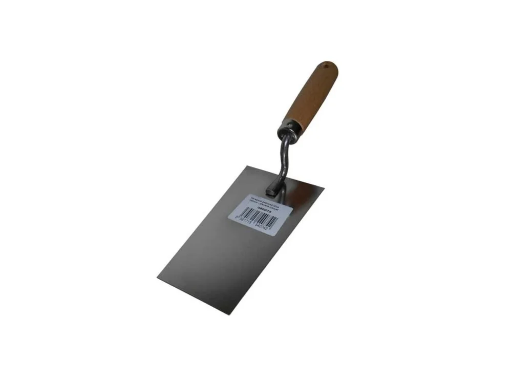 Must-Have Lžíce zednická nerezová 140mm - dřevěná rukojeť