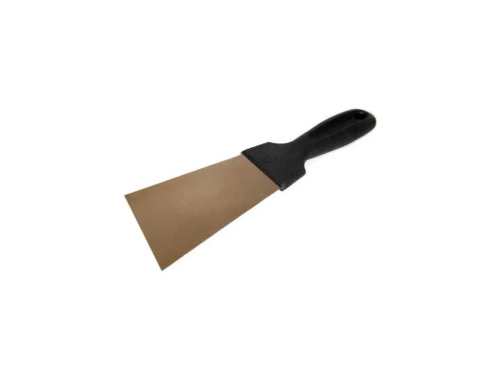 Super Cena Nerezová špachtle 100mm, plastová rukojeť