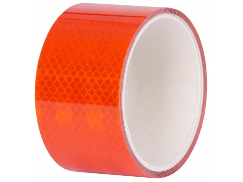 Páska Strend Pro, reflexní, samolepící, oranžová, 50 mm x 2 m Jen Po Omezenou Doba
