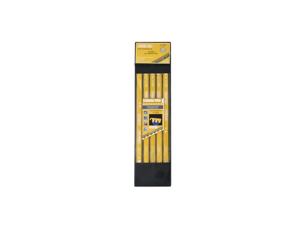 Nízká Cena Pilový listna kov STREND PRO HCS 65 Mn, 300 mm, 12"x1/2"x24T, Bi-metal, flexibilní