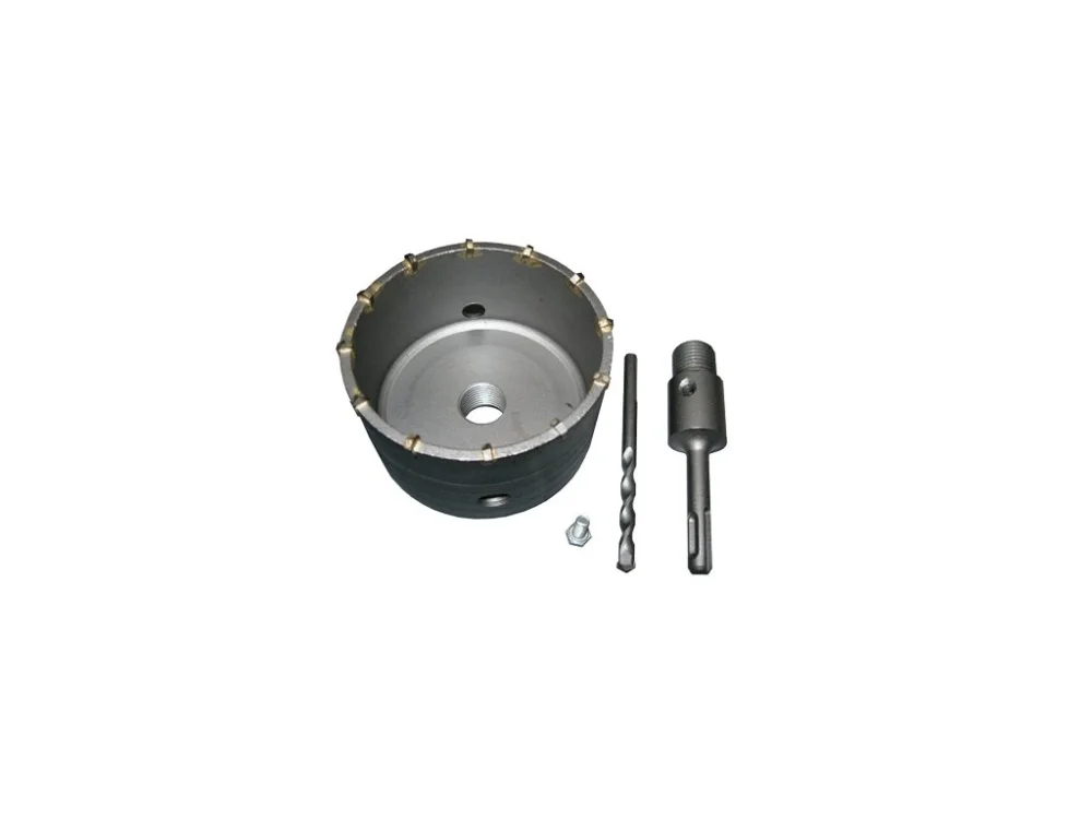 Omezená Nabídka Příklepová vrtací korunka průměr 100mm se stopkou 110mm SDS+