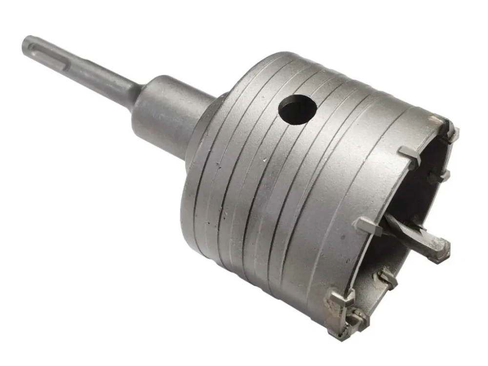 Příklepová vrtací korunka průměr 75mm se stopkou 110mm SDS+ Ověřený