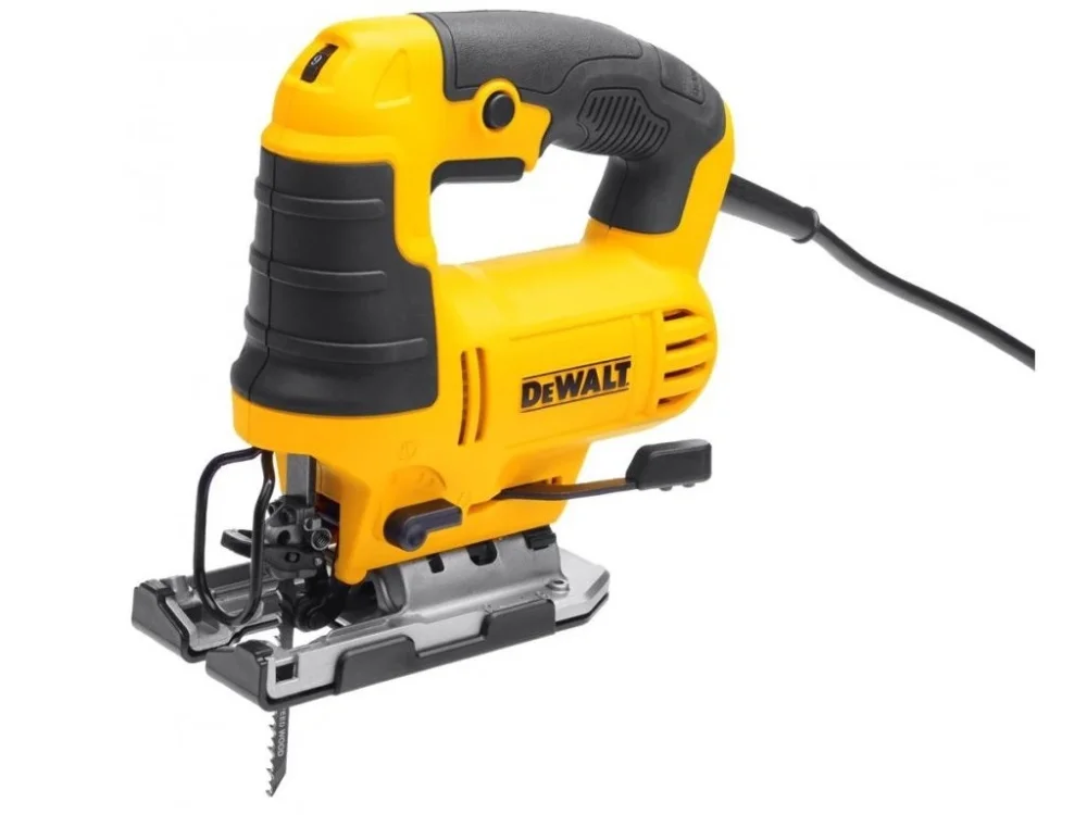 Finální Výprodej Přímočará pila DWE349 DeWALT 650W, prořez 85 mm, 2,4 kg